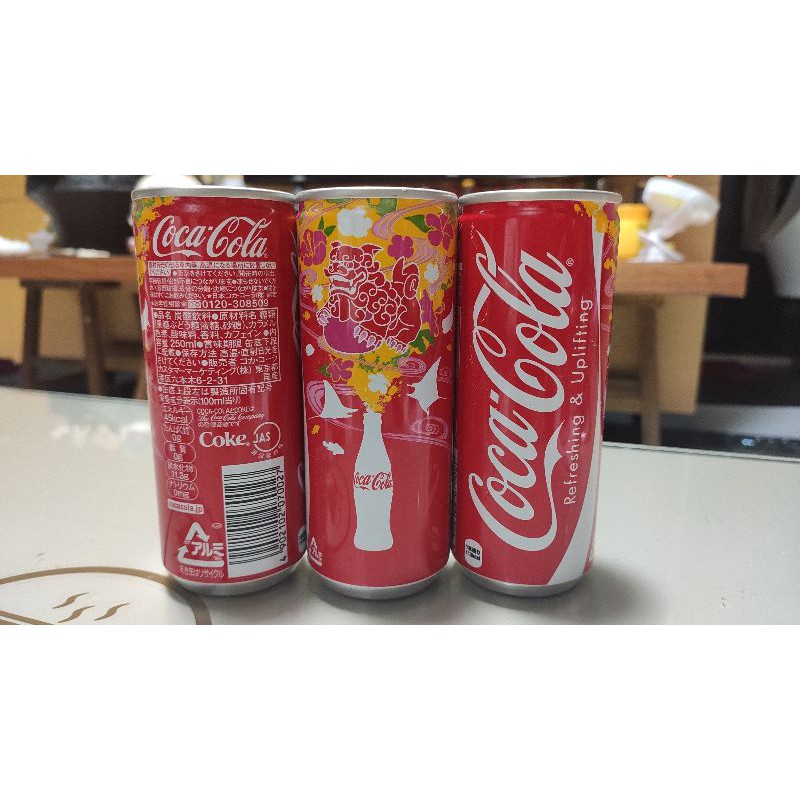 可口可樂日本鋁罐，自行日本帶回，全新滿瓶未開封