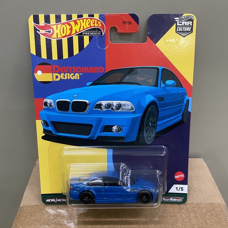 風火輪 Hotwheels BMW M3 藍色