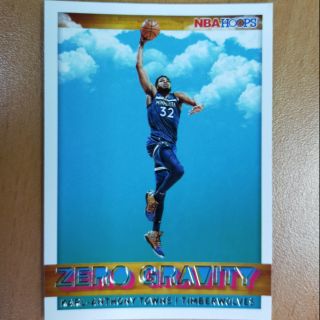 2019-20 Hoops Zero Gravity 紐約尼克隊 Karl-Anthony Towns 特卡