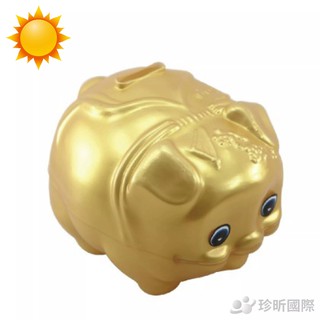 3號金豬存錢筒 臺灣製 存錢筒 豬公 撲滿【晴天】
