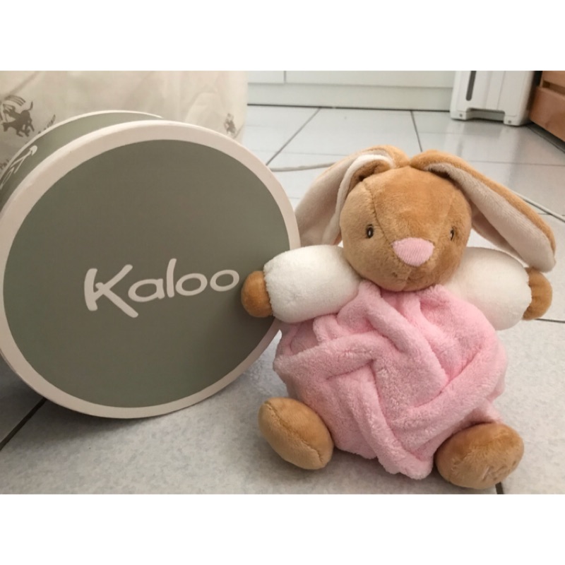 法國Kaloo Plume 兔兔安撫玩偶 (小型) - 淺粉色
