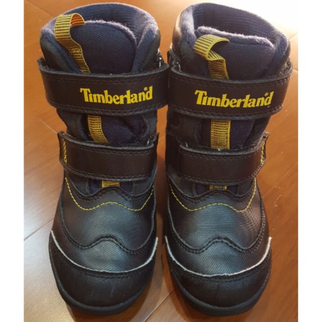 Timberland 男童短靴-藍 17.5公分