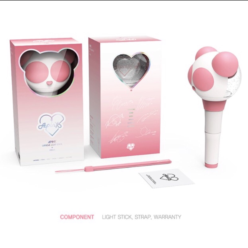 韓居 正版開發票apink二代燈正品有藍芽中控熊貓燈apink 官方手燈正品應援手燈apink熊貓燈 蝦皮購物