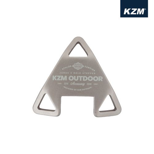 【Kazmi】KZM 三角型三孔調節片(8入一組)-銀 K20T3F005