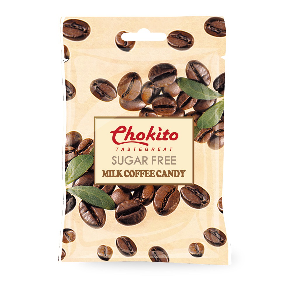 Chokito巧趣多西班牙無糖牛奶咖啡糖-袋裝30g