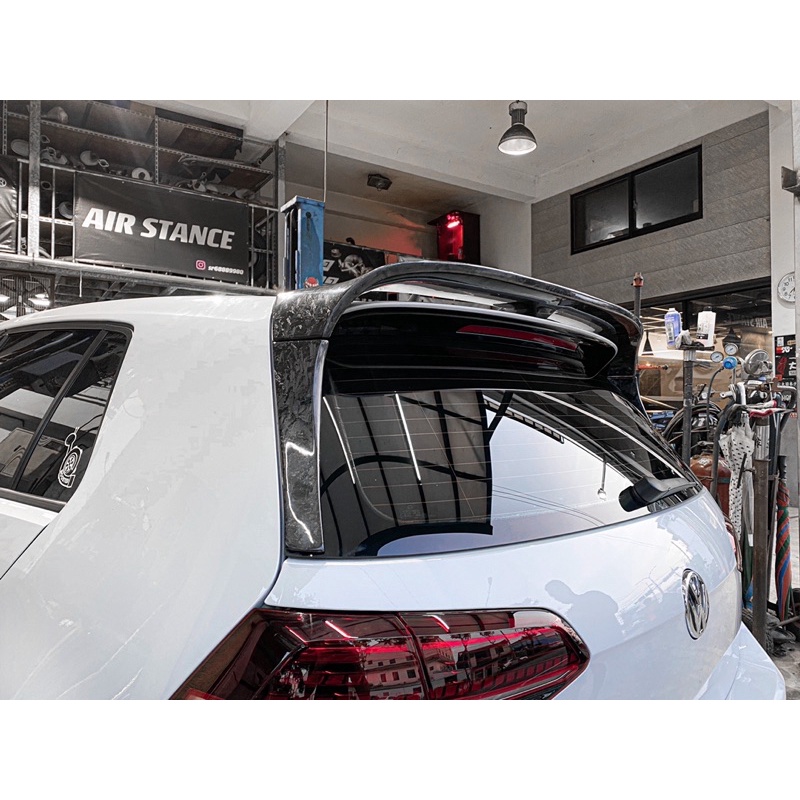 VW GTI R CS鍛造碳纖維 尾翼
