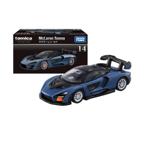 《樂達》現貨 日版 Tomica 黑盒 TP14 McLaren 麥拉倫 Senna 一般藍 123774