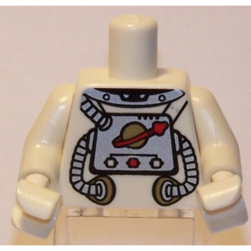 樂高 LEGO 上半身 身體 太空人 第一代（8683 973pb0669c01）