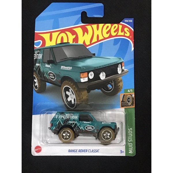 風火輪 hot wheels range rover classic Land Rover 吉普 大腳 越野 綠色 普卡