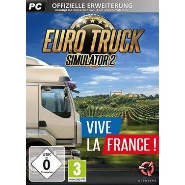 波谷商店 Steam 歐洲卡車模擬2 Vive la France法國萬歲 歐洲卡車模擬2法國地圖 歐卡2法國/官方序號