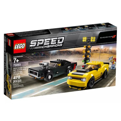 【ToyDreams】LEGO樂高 SPEED 75893 道奇 Dodge Charger R/T