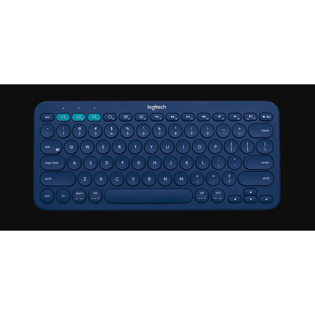 羅技 Logitech K380 跨平台藍牙鍵盤 無線 多平台 多裝置 中文注音 快速切換 藍色 1年保固