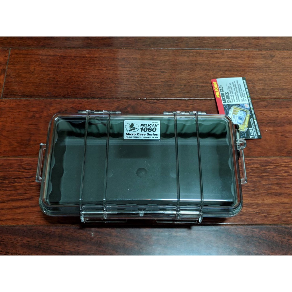 Pelican Micro case 1060 透明防水盒