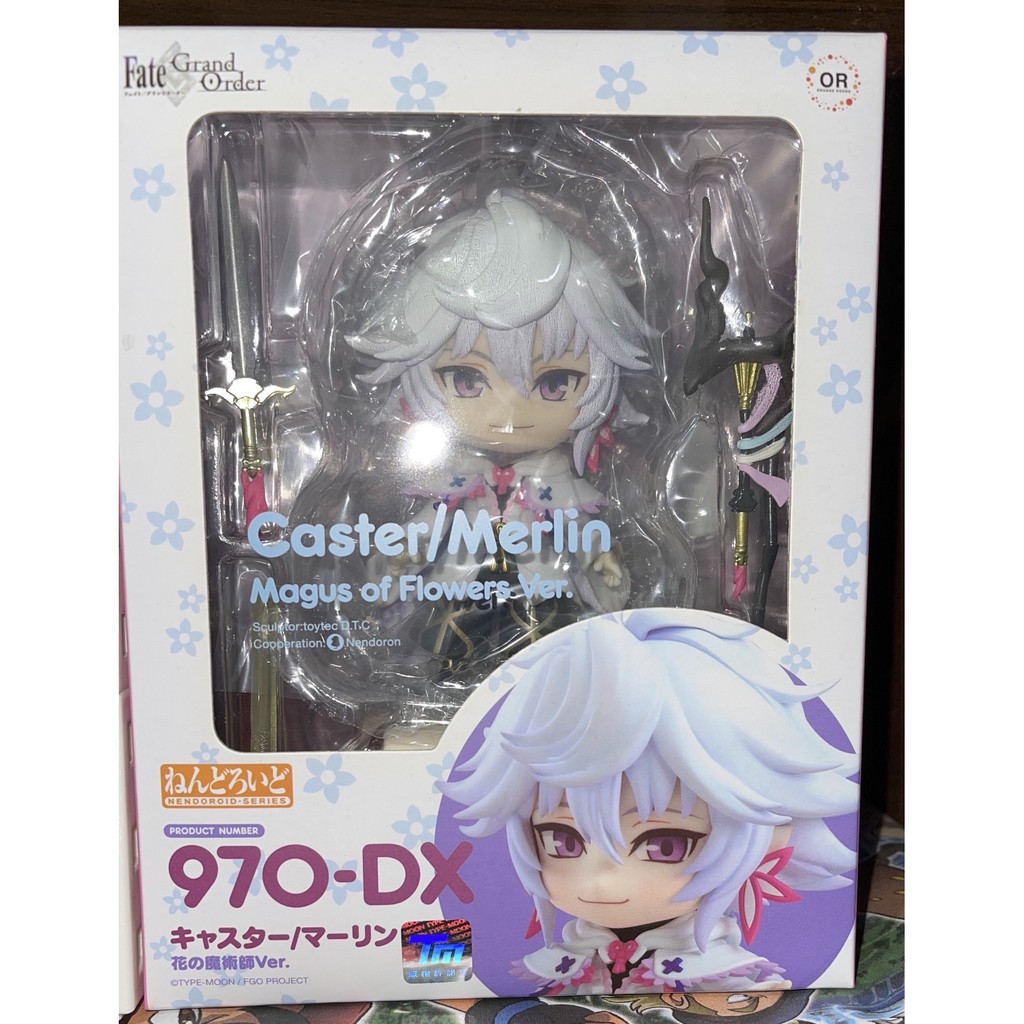 GSC 現貨 代理版 黏土人 Fate FGO Caster 梅林 花之魔術師 970-DX