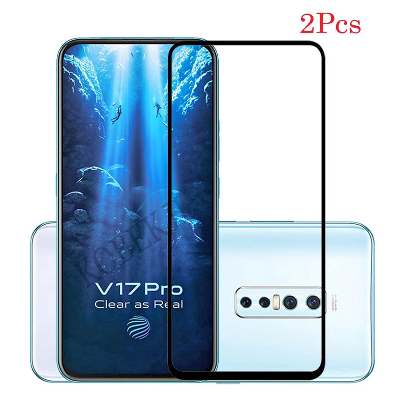 2片裝 Vivo V17 Pro高品质钢化玻璃全覆盖膜VivoV17 V 17 V17Pro V1909手機屏幕保护貼