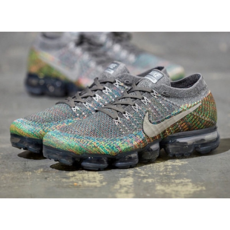 multicolor flyknit vapormax