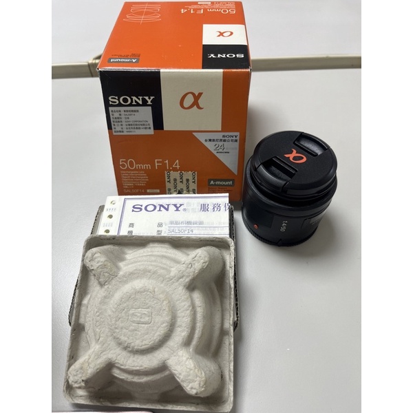 咪咪3C 出清特價開發票台灣公司貨 SONY SAL50F1.4 50mm F1.4 數位人像定焦鏡頭