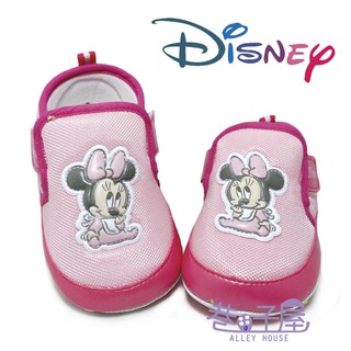 迪士尼DISNEY 童款米妮寶寶軟底學步鞋 寶寶鞋 [118839] 桃 MIT台灣製造【巷子屋】