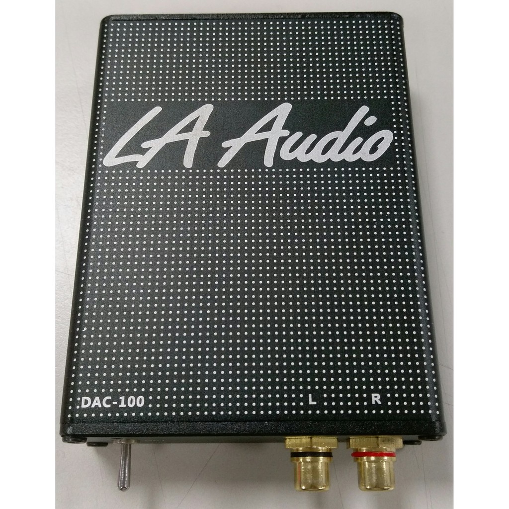 可議價~LA Audio DAC-100 數位類比轉換器_飛揚音響