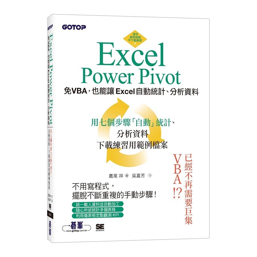 Excel Power Pivot：免VBA，也能讓Excel自動統計、分析資料