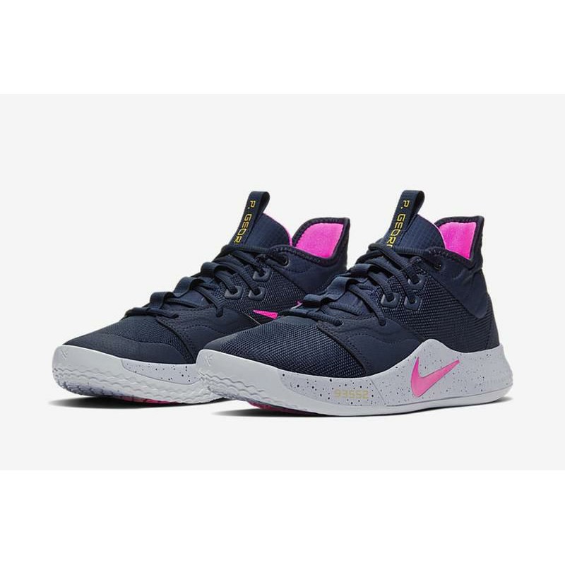 全新正品原鞋盒 nike pg 3 深藍灰 us 11/12