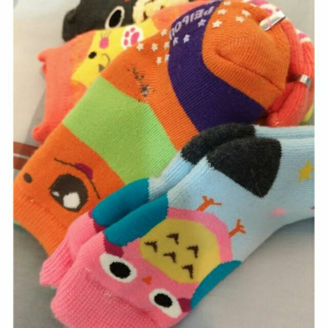 森林動物 寶寶襪 幼童襪*毛巾底 保暖舒適 兒童襪子 冬天