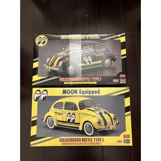 全新 MOONEYES beetle 1:24組裝模型（風火輪 汽車模型 田宮）