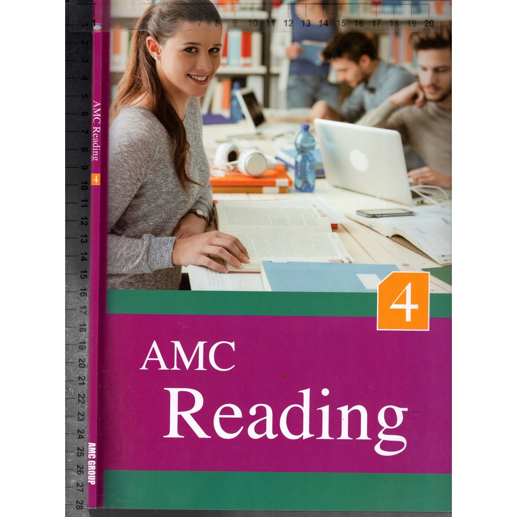 3&amp;y O 2018~9年《AMC Reading 1~4 (缺3) 共3本, (1、2:各附1CD)》AMC