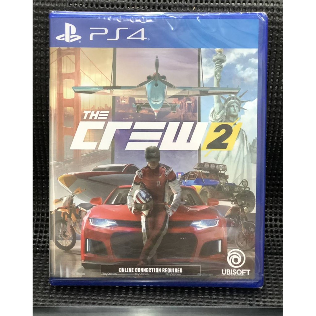 全新現貨ps4 飆酷車神2 中文版the Crew 2 台中艾達電玩 蝦皮購物