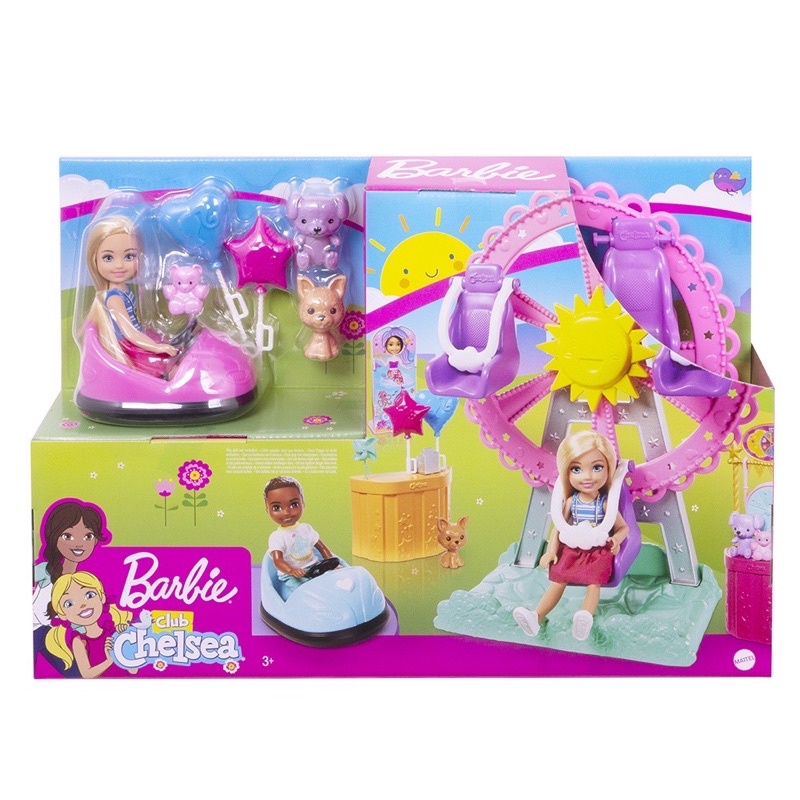 Mattel 芭比小凱莉歡樂遊樂場套裝 小凱莉 Chelsea Barbie 芭比 娃娃 美泰兒 兒童玩具