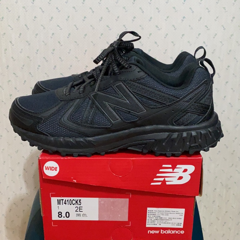 MT410CK5 New Balance 男鞋410 V5 全黑機能李東輝復古慢跑鞋| 蝦皮購物