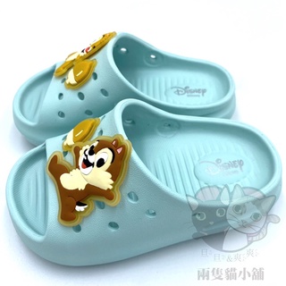 奇奇蒂蒂拖鞋 台灣製 麻糬拖鞋 兒童 可愛 防水 止滑 輕量 胖胖沙發厚底 Disney 迪士尼拖鞋