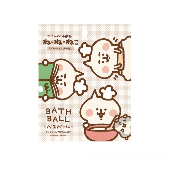 日本 NOL 卡娜赫拉的小動物麵包篇入浴球|沐浴球|泡澡球【麗兒采家】