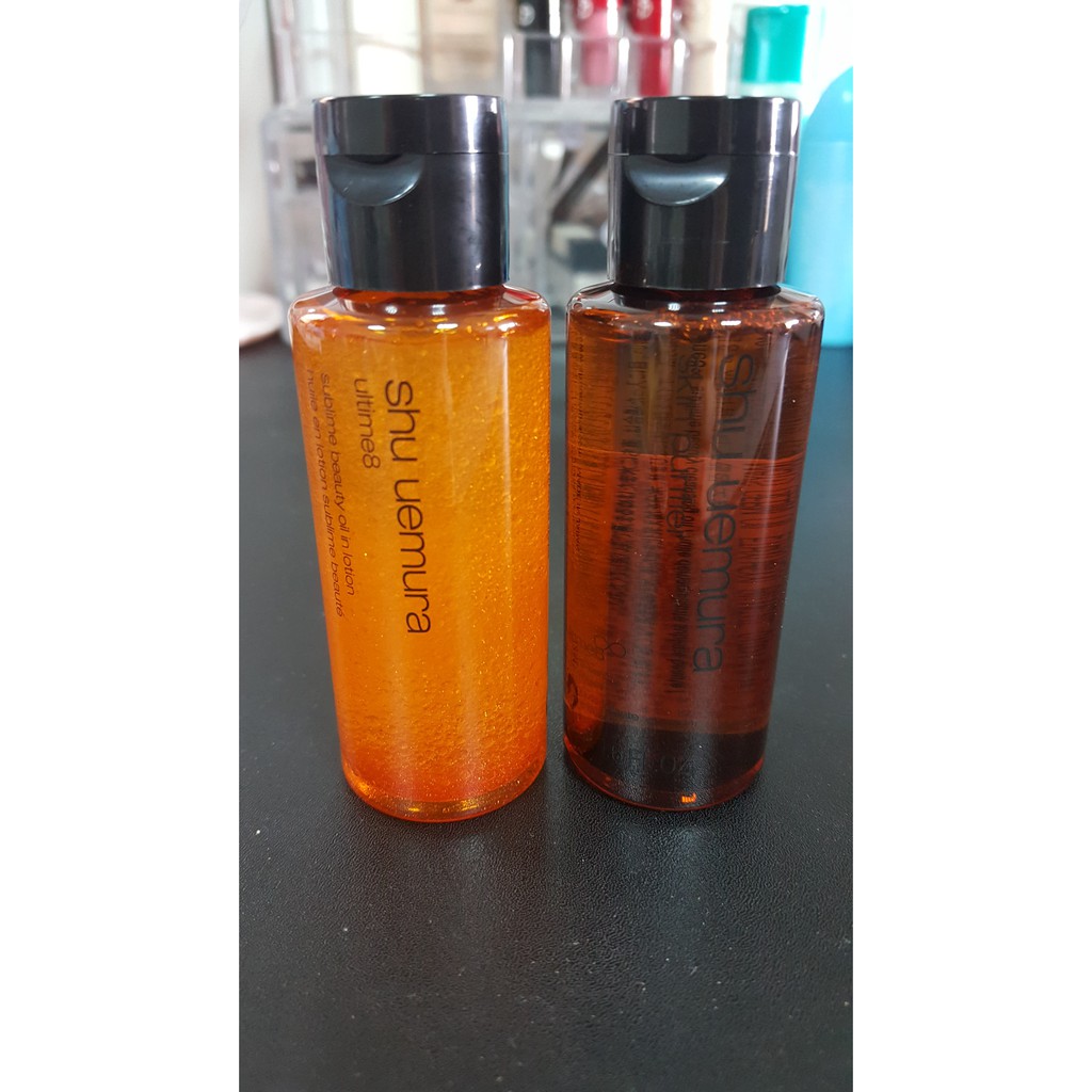 Shu Uemura 植村秀 全能奇蹟金萃潔顏油 全能奇蹟金萃精華水 50ml