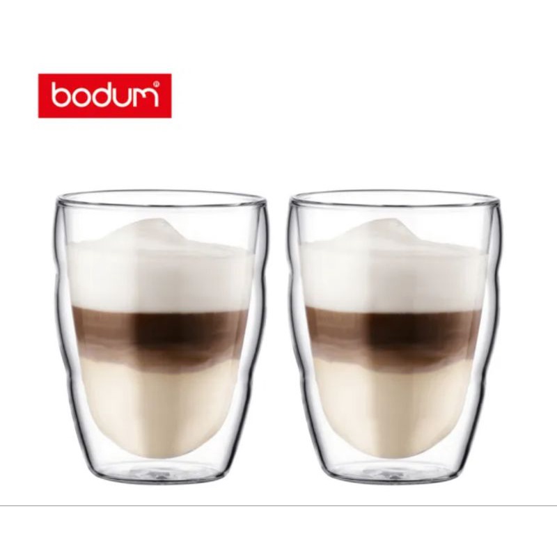 丹麥正品 BODUM PILATUS 原廠盒裝 經典手工製雙層隔熱玻璃杯