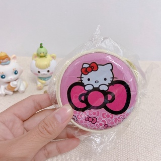 Hello Kitty耳機收納盒 圓形耳機包 三麗鷗 凱蒂貓