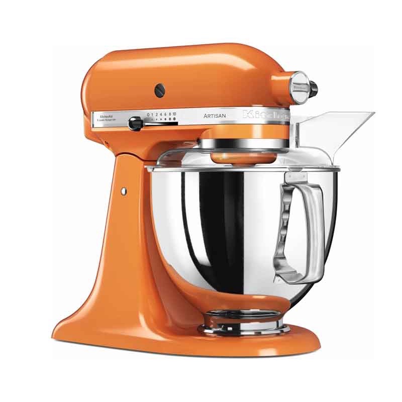 95成新～美國【KitchenAid】KSM150PS—4.7公升/5Q桌上型抬頭式攪拌機(橘色)