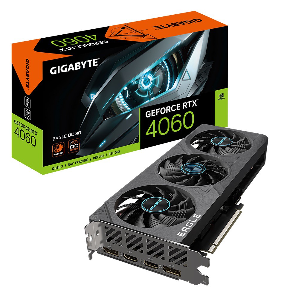 技嘉 RTX4060 EAGLE OC 8G 27.2cm/4060/註五年 廠商直送