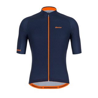 2021 Santini 【因果風箏】短袖車衣- 海軍藍