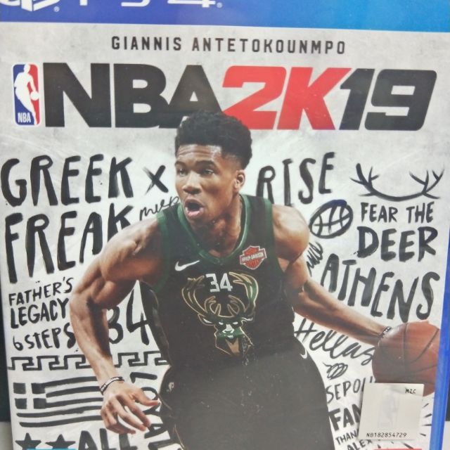 2手 nba 2k19光碟