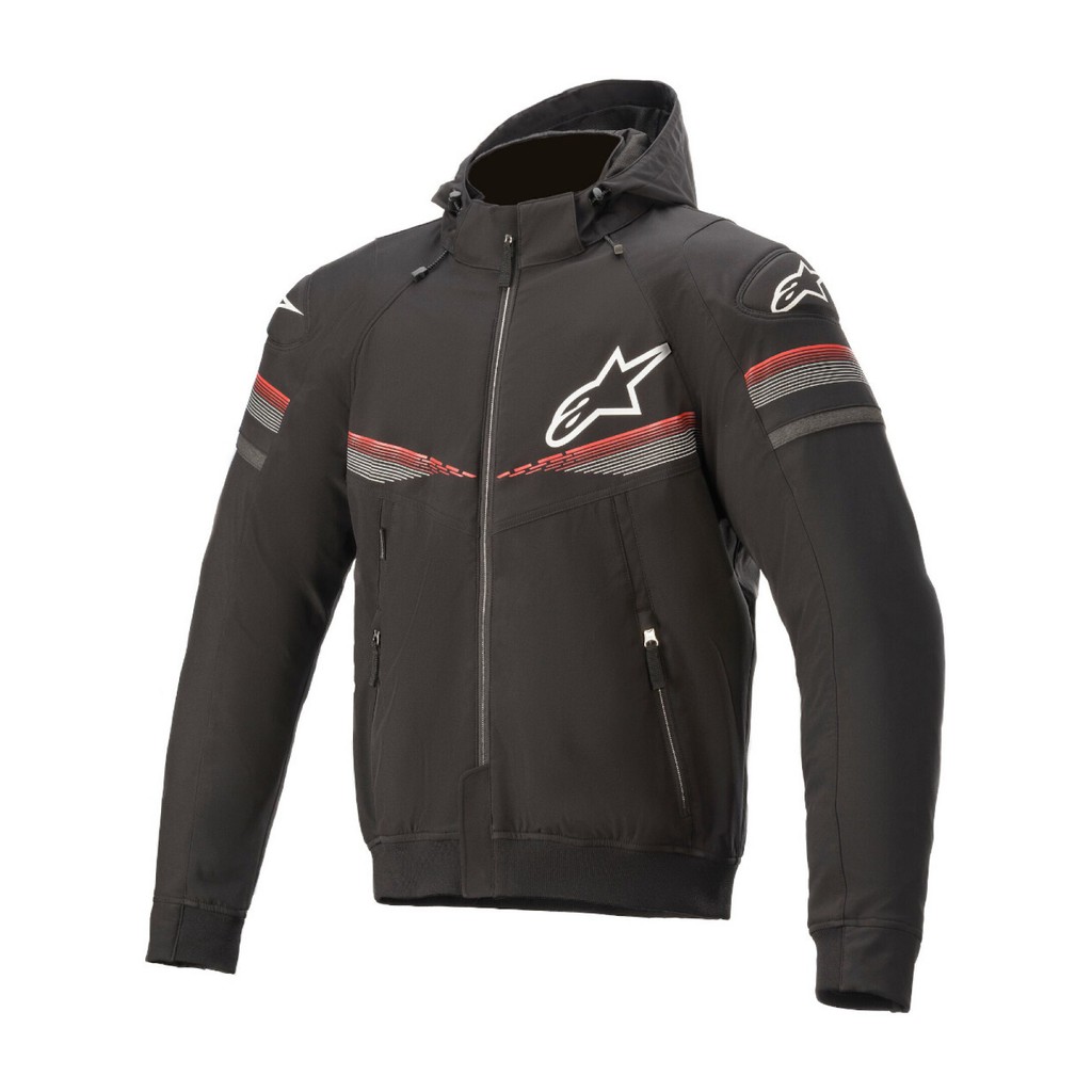 安信 | Alpinestars 防摔衣 Sektor V2 黑紅 防潑水外套 透氣 四件式護具 A星