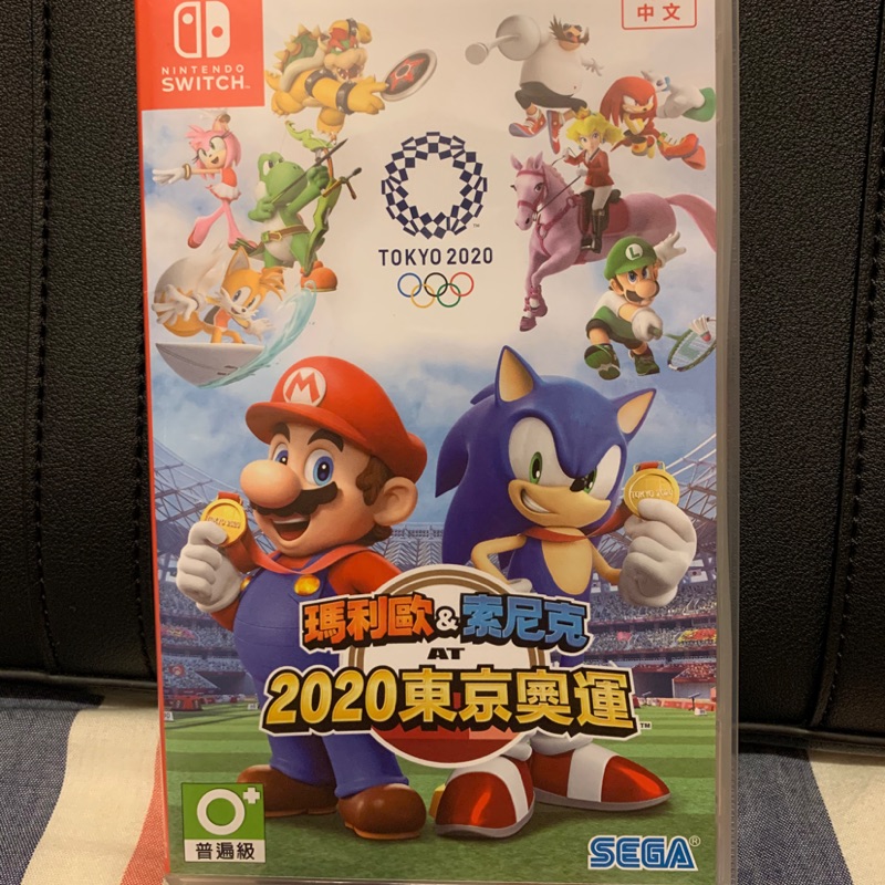 Switch遊戲片 二手 瑪莉歐&amp;索尼克2020東京奧運