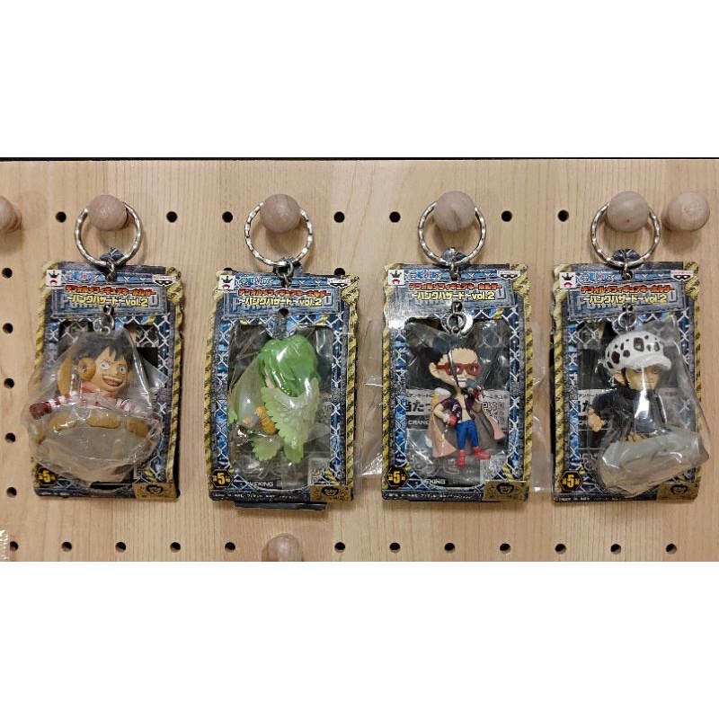 （04/24更新）早期萬普金證航海王鑰匙圈吊飾 龐克哈薩德篇2 女斯摩格煙鬼 莫內雪雪果實鳥人 羅手術果實羅 魯夫UFO