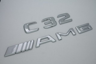 Benz 賓士 賓士 C Class C 32 ///// AMG 後車箱蓋 字型 字標