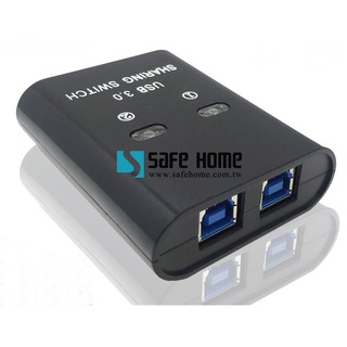 USB 3.0 手動 1對2 USB切換器，可延長至 10公尺，輕鬆分享印表機/隨身碟等 USB裝置 SUW102
