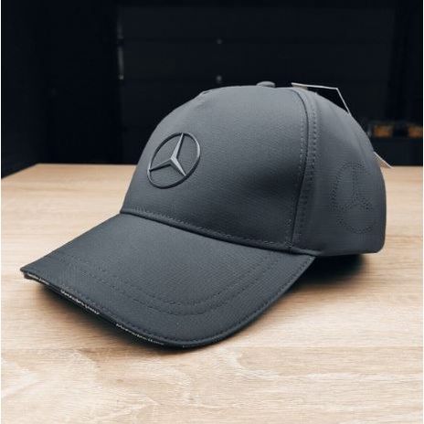 賓士棒球帽/超挺版/炭灰色 原廠正品 防潑水設計 CAP 交車禮 可調式