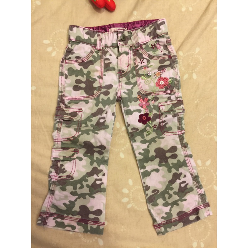 LEVIS女童迷彩牛仔褲