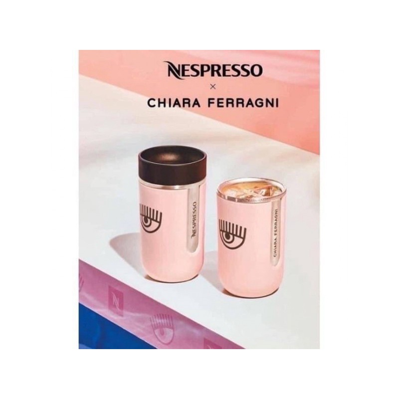 🔥Chiara Ferragni * Nespresso聯名雙層隨行杯
