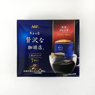 AGF 贅澤濾泡式咖啡-摩卡/ 喫茶店/ 濃厚 6袋入