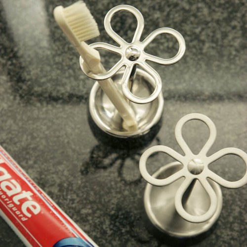 DULTON 花瓣造型 不鏽鋼牙刷架｜牙刷架 浴室收納 牙刷 牙刷置物架 收納架 浴室收納架 牙刷座